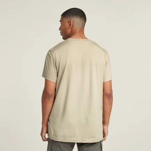 G‑Star RAW Men’s Originals T‑Shirt Beige L $45 NWT - Picture 3 of 13